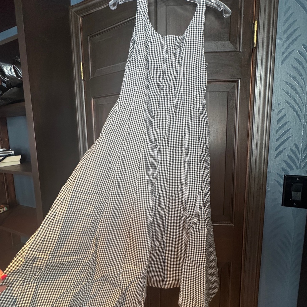 a new day Black and White Gingham Maxi Dress - Picture 2 of 2